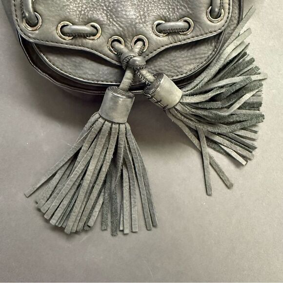 Rebecca Minkoff Black Leather Crossbody Bag - Picture 7 of 15